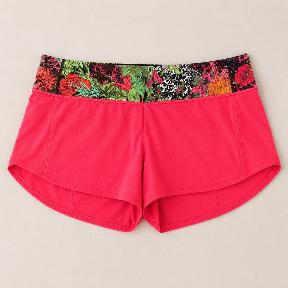 Lululemon Speed Up Short 2.5" (8) Activewear Running Lined Bright Pockets Summer